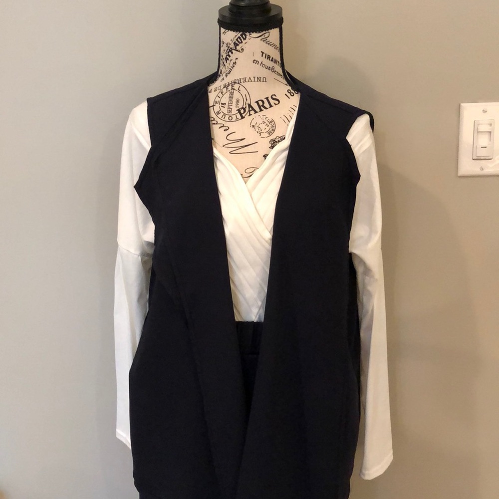 Chico’s Navy Pants and Vest